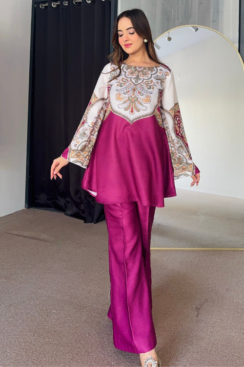 .Pink Kurta Set Premium Quality 100% Original 💕