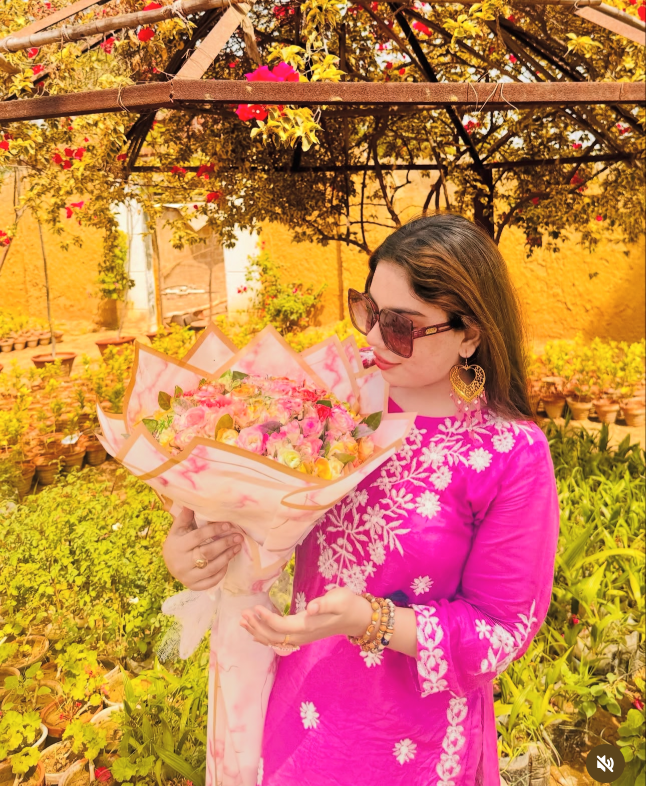 Desi Embroided Kurti In Short Summer