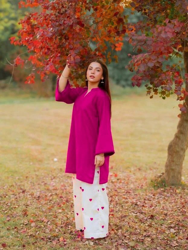 Hania Amir Heart  Cord-Set