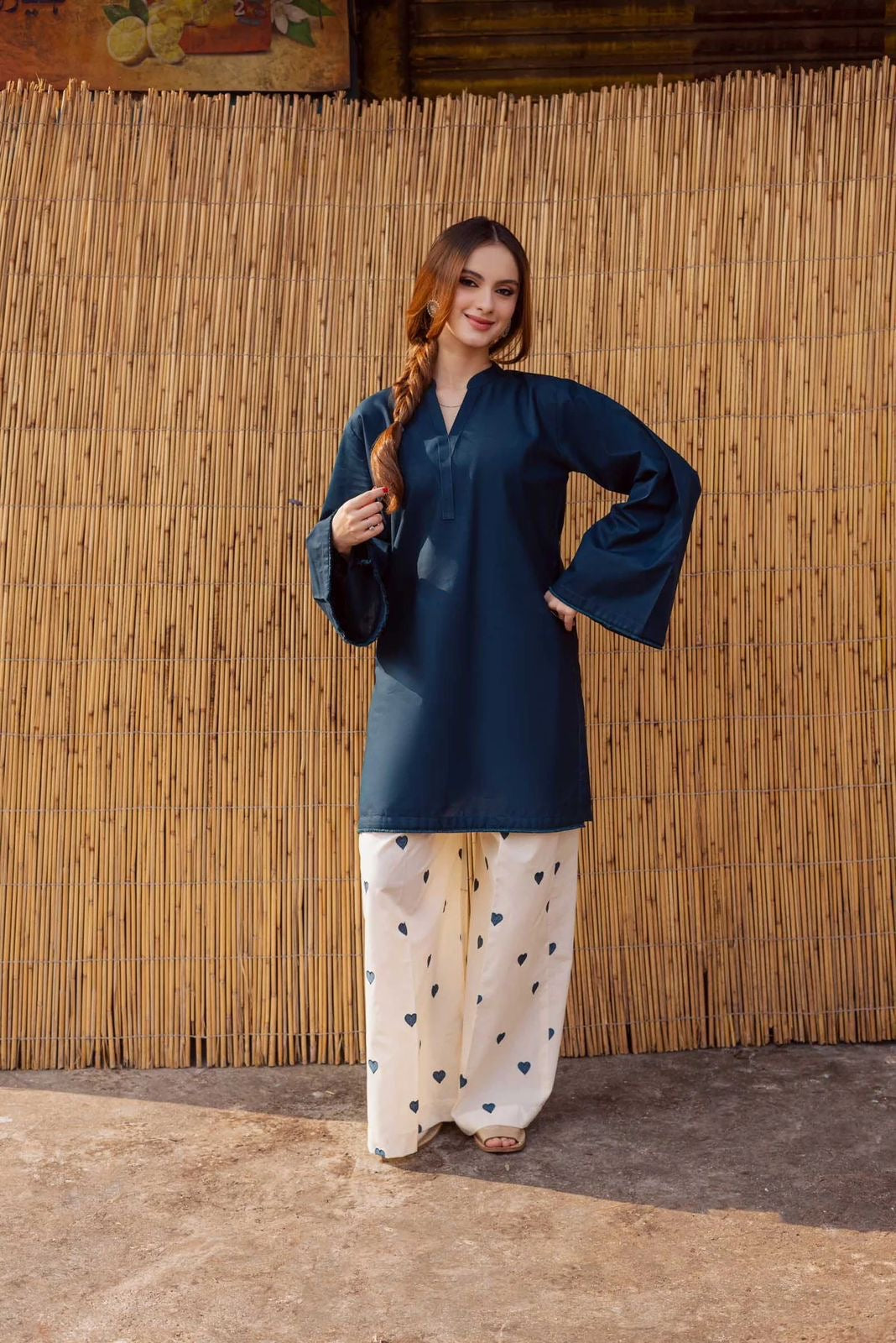 Hania Amir Heart  Cord-Set