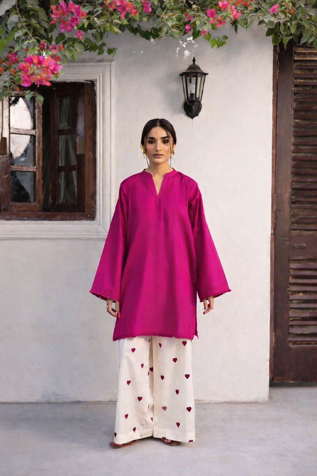 Hania Amir Heart  Cord-Set