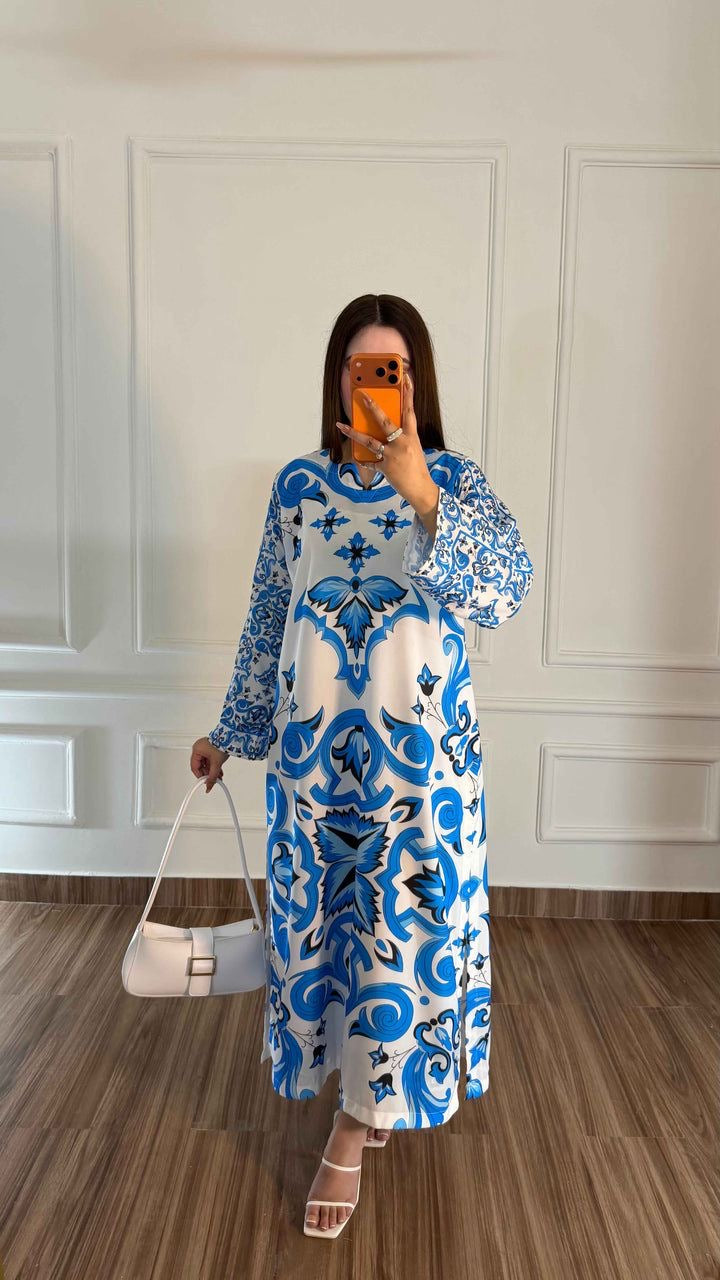 Long  Print 2 Pcs Long Shirt ❤️
