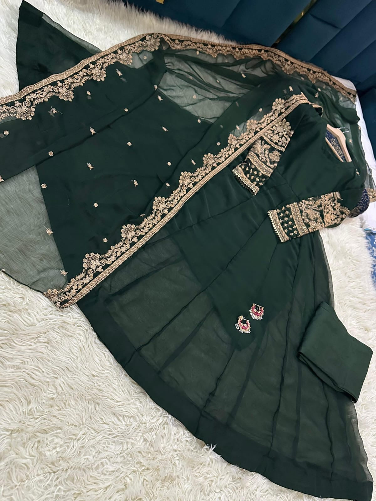 Sequence Tilla Embroided Three Peices Eid Pret