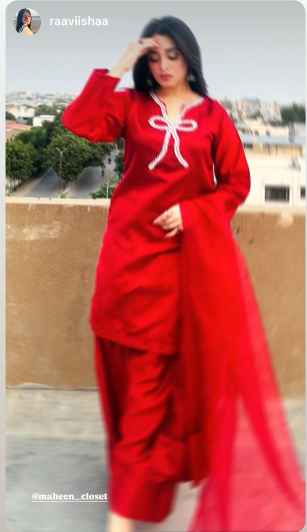 Bow Style Heavy Zarcon Neck  ❤️