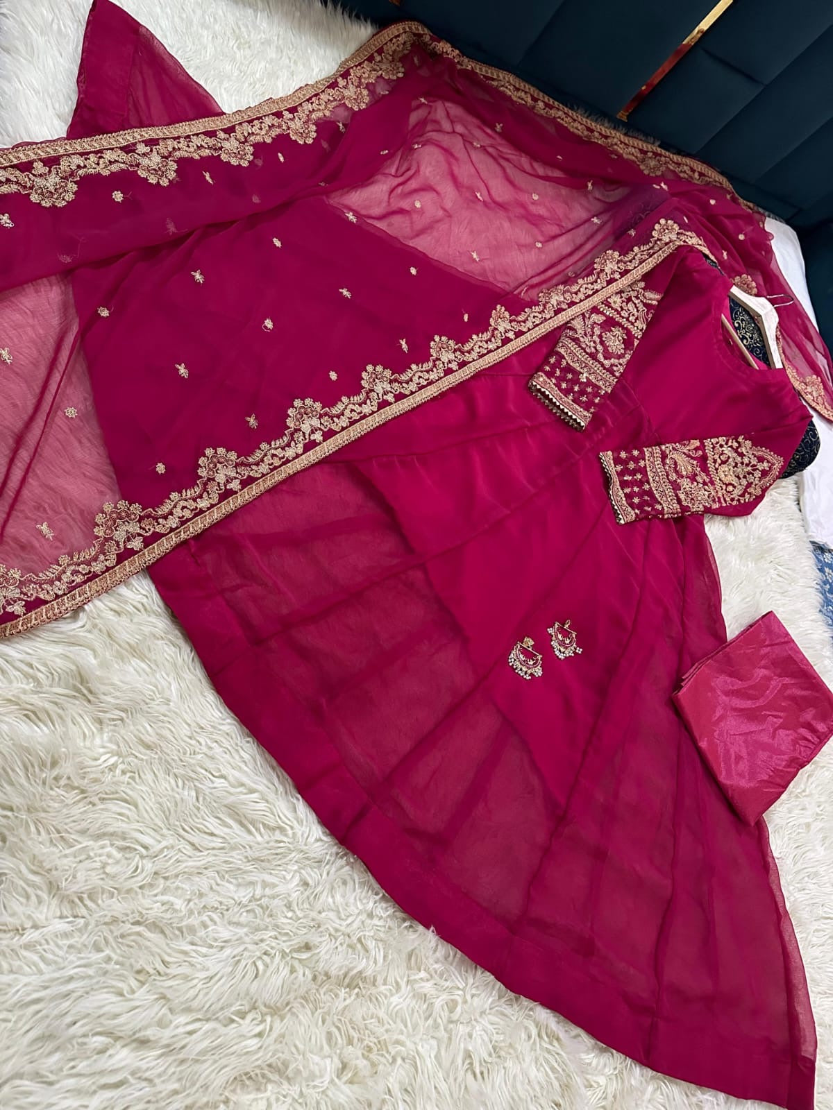 Sequence Tilla Embroided Three Peices Eid Pret
