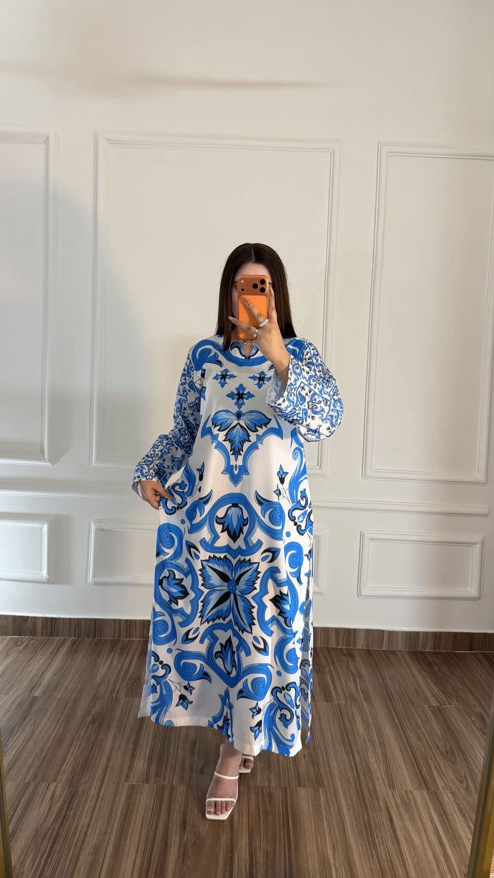 Long  Print 2 Pcs Long Shirt ❤️