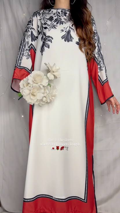 Digital Print 2 Pcs Long Shirt ❤️
