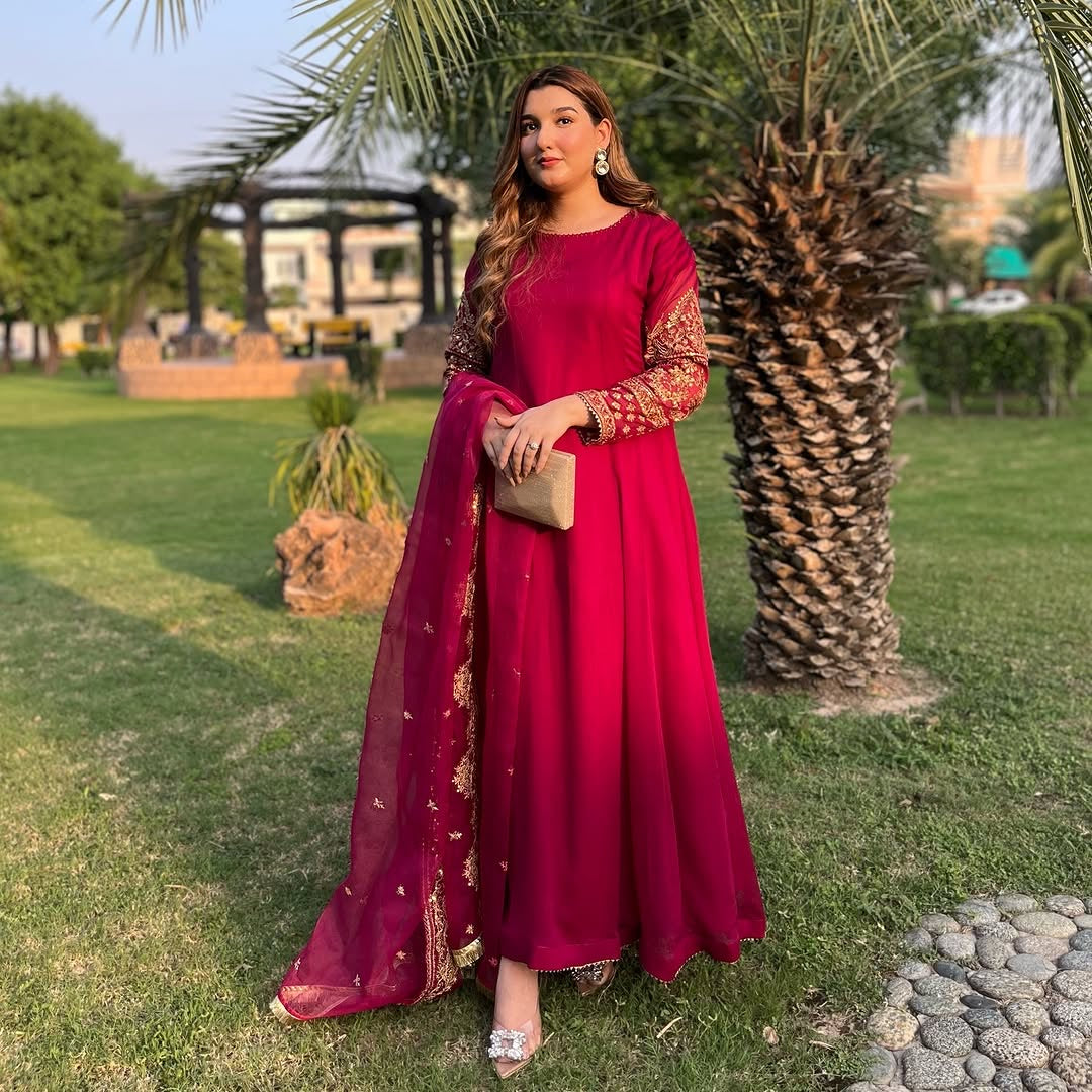 Sequence Tilla Embroided Three Peices Eid Pret