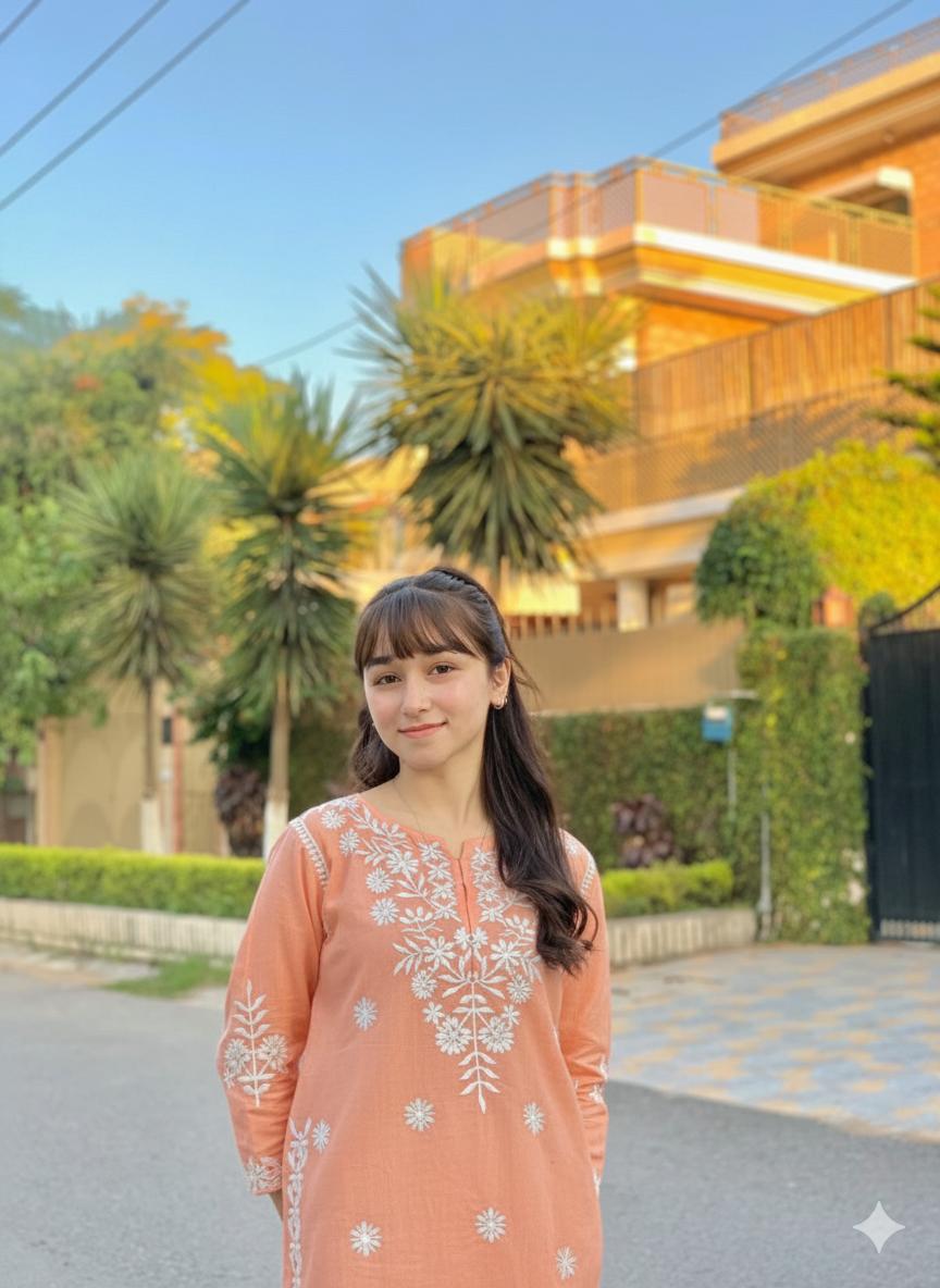 Indian Embroided Kurti In Short