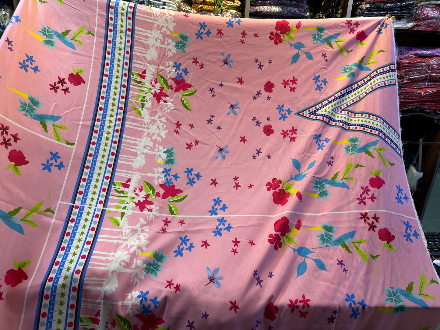 Unstitch 2 Pcs Pink Flower 🌸