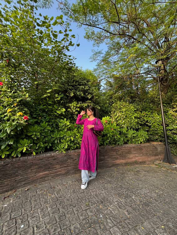 New Indian m Embroidery Kurti Summer Stuff long